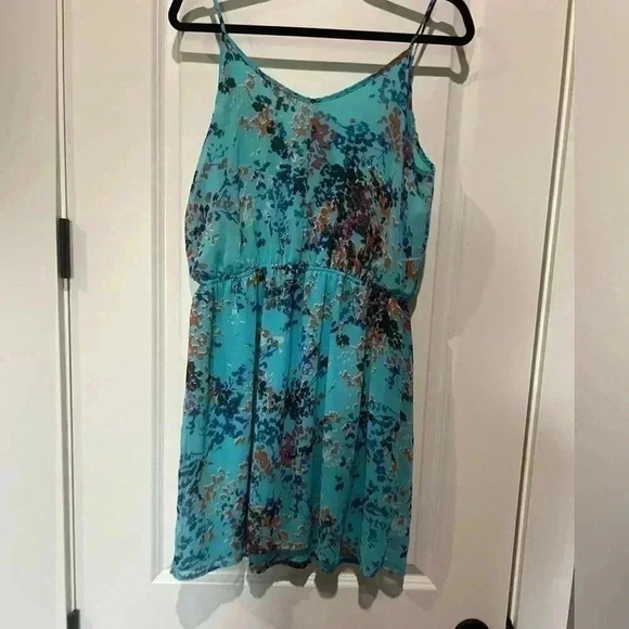 NWT SOPRANO FLORAL SUMMER MINU DRESS SIZE LARGE - Picture 2 of 5